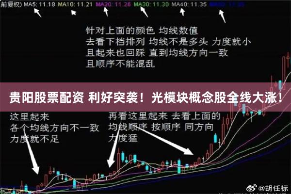 贵阳股票配资 利好突袭！光模块概念股全线大涨！