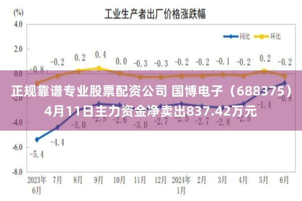 正规靠谱专业股票配资公司 国博电子（688375）4月11日主力资金净卖出837.42万元
