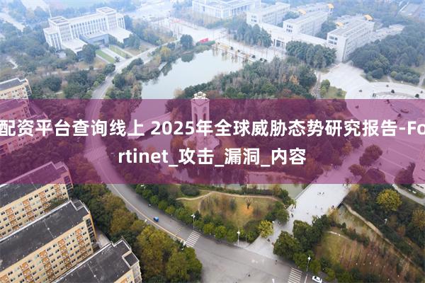 配资平台查询线上 2025年全球威胁态势研究报告-Fortinet_攻击_漏洞_内容